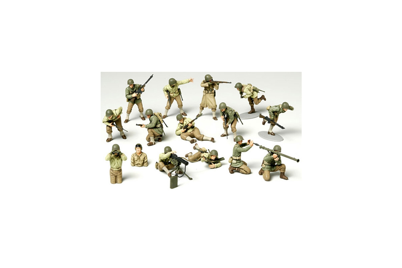 1/48 WWII US Army Infantry GI Set - 32513