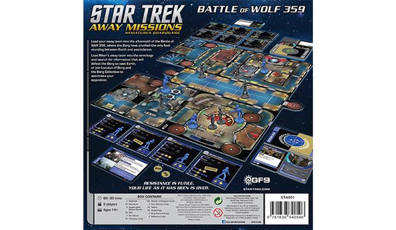 STA001 Star Trek Away Teams Starter Set: Wolf 359