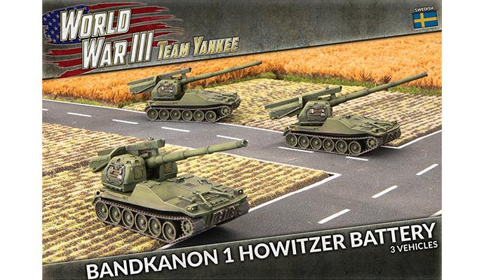 15mm Bandkanon 1 Howitzer Battery - TSWBX06