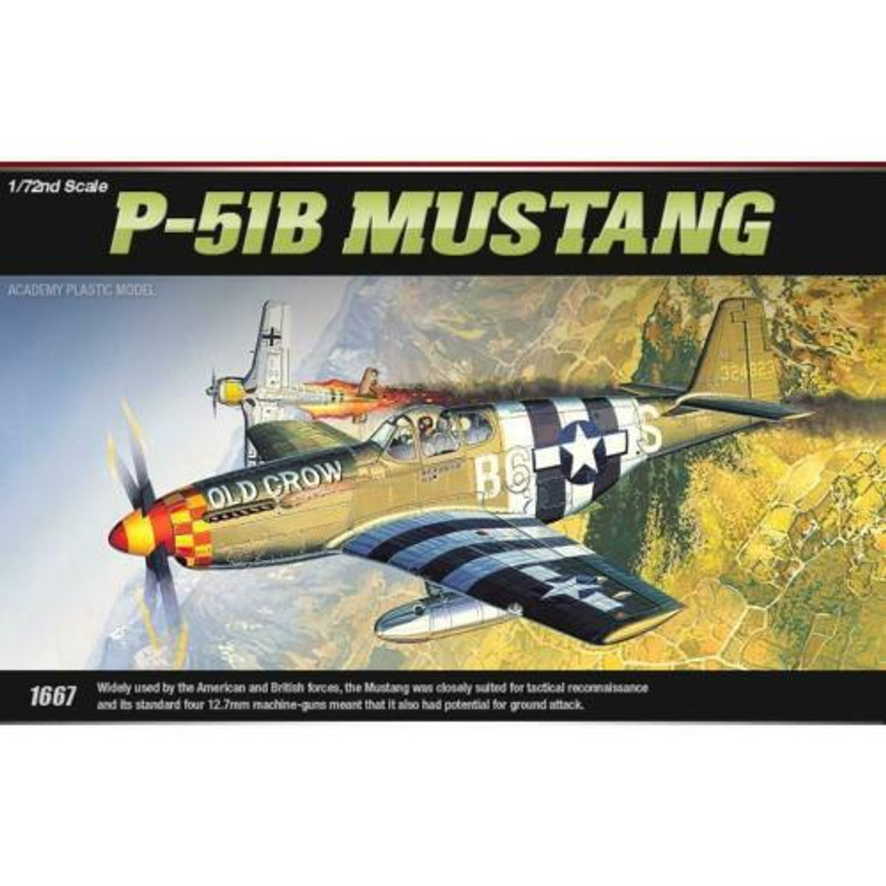 1/72 P-51B MUSTANG - 12464