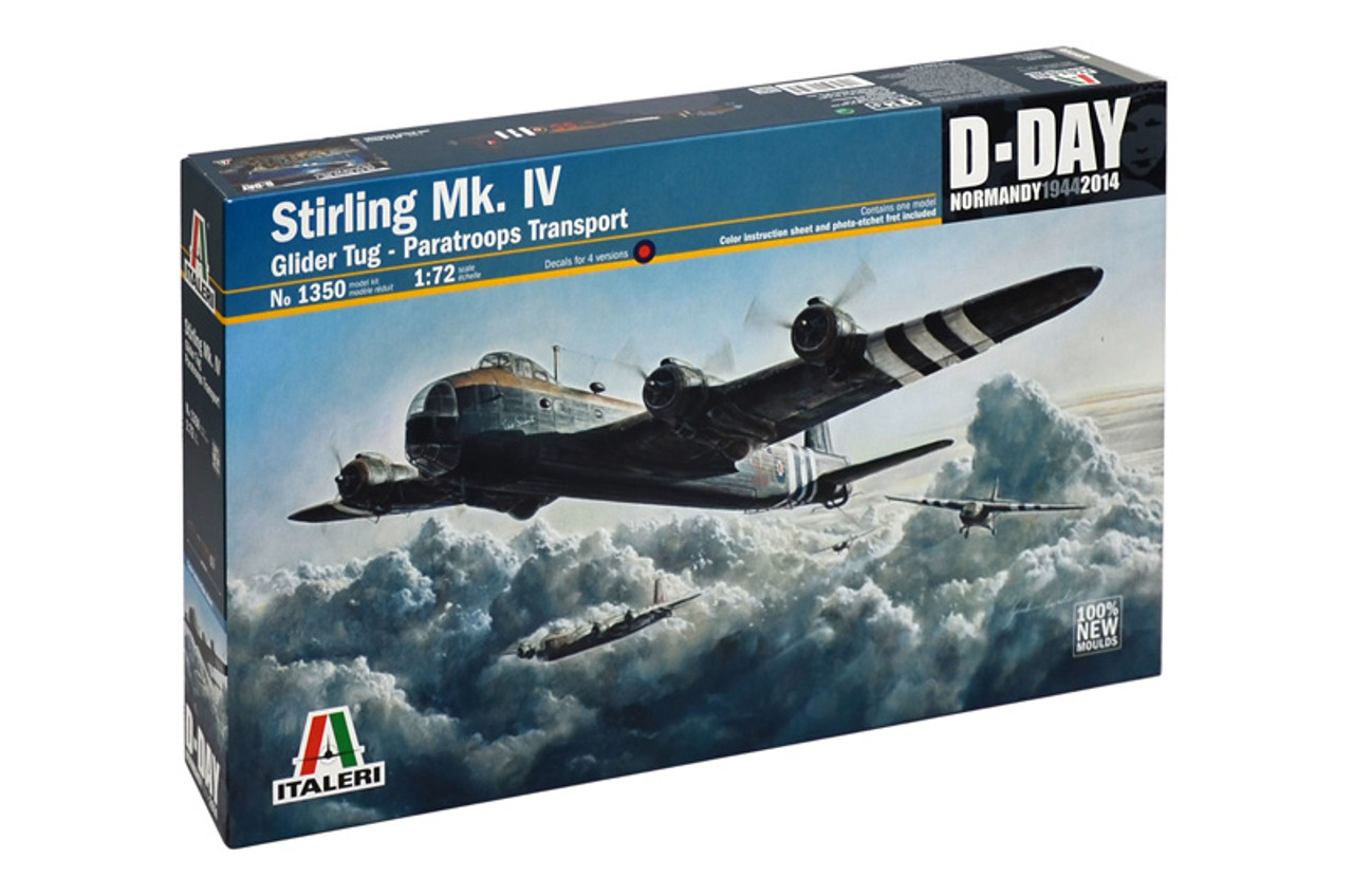 1/72 STIRLING MK.IV GLIDERTUG/PAR. TRANSP. - 1350