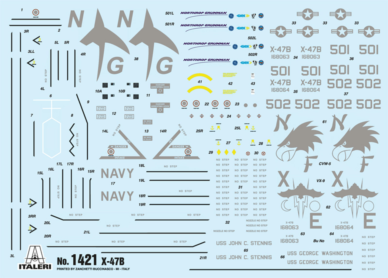 1/72 X-47B - ITA1421