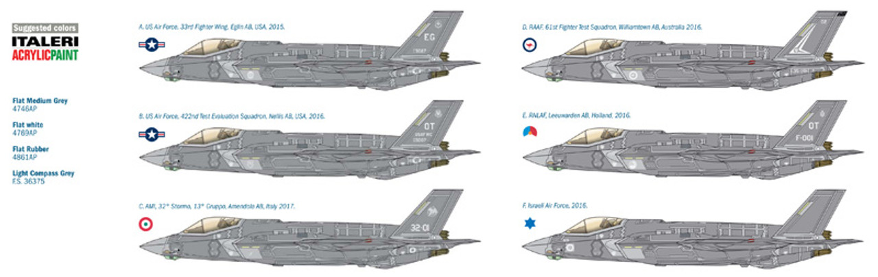 1/32 F-35A LIGHTNING II - ITA2506