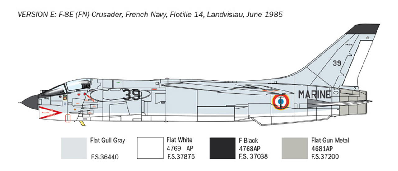 1/72 F-8E CRUSADER - ITA1456