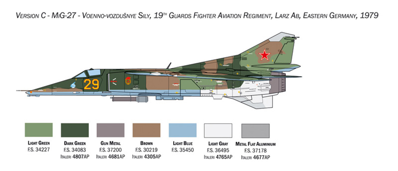 トランペッター　1/48 Mig-23BN Trumpeter 5801 1/48 MiG-23BN Flogger H Build Review