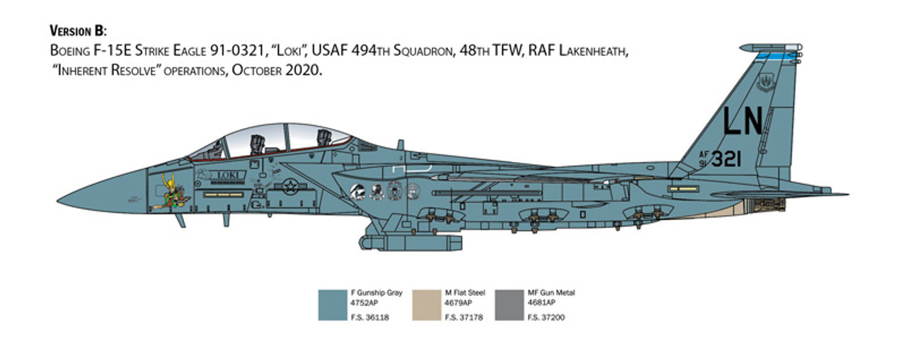 1/48 F-15E STRIKE EAGLE - ITA2803