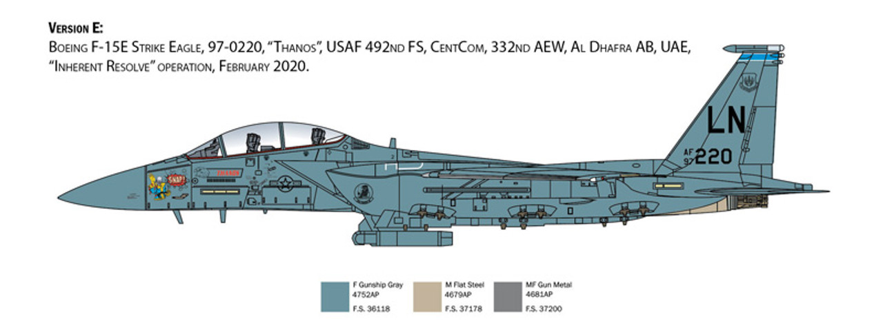 1/48 F-15E STRIKE EAGLE  - 2803