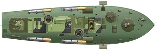 1/35 ELCO 80' TORPEDO BOAT PT-596 PRM EDITION - ITA5602