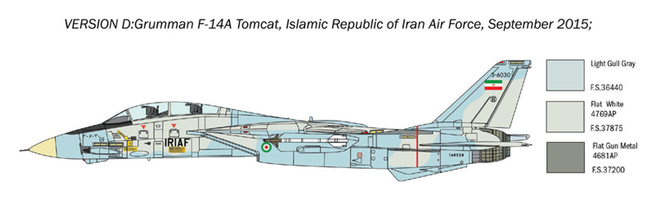 1/72 F-14A "TOMCAT" - ITA1414