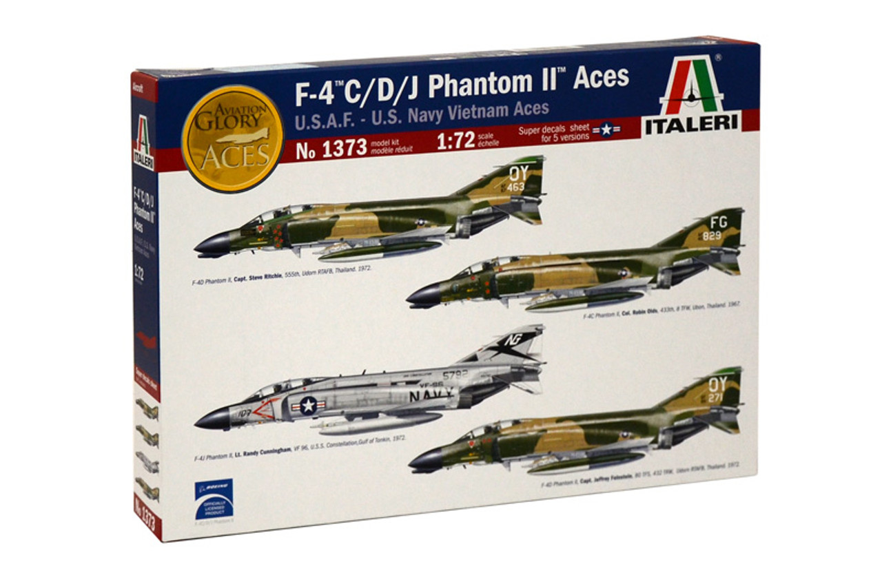 1/72 F-4 C/D/J PHANTOM II ACES (USAF/USN) - 1373