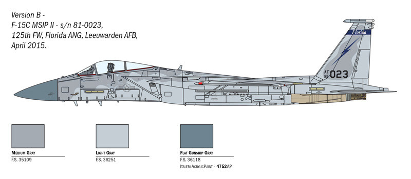 1/72 F-15C EAGLE - ITA1415 - Brookhurst Hobbies