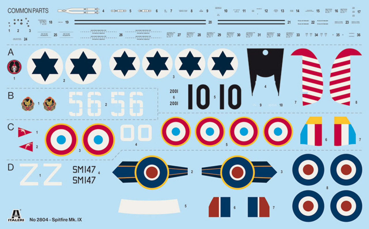 1/48 SPITFIRE MK.IX - ITA2804