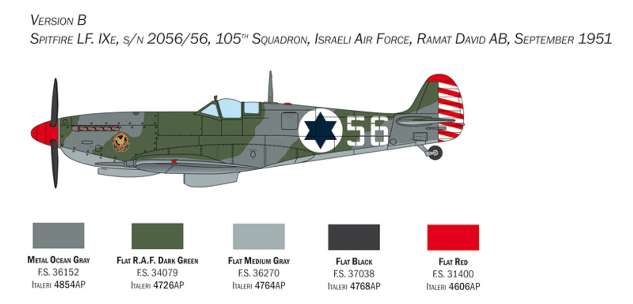 1/48 SPITFIRE MK.IX - ITA2804