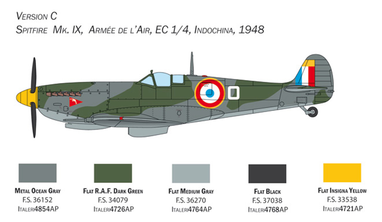 1/48 SPITFIRE MK.IX - ITA2804