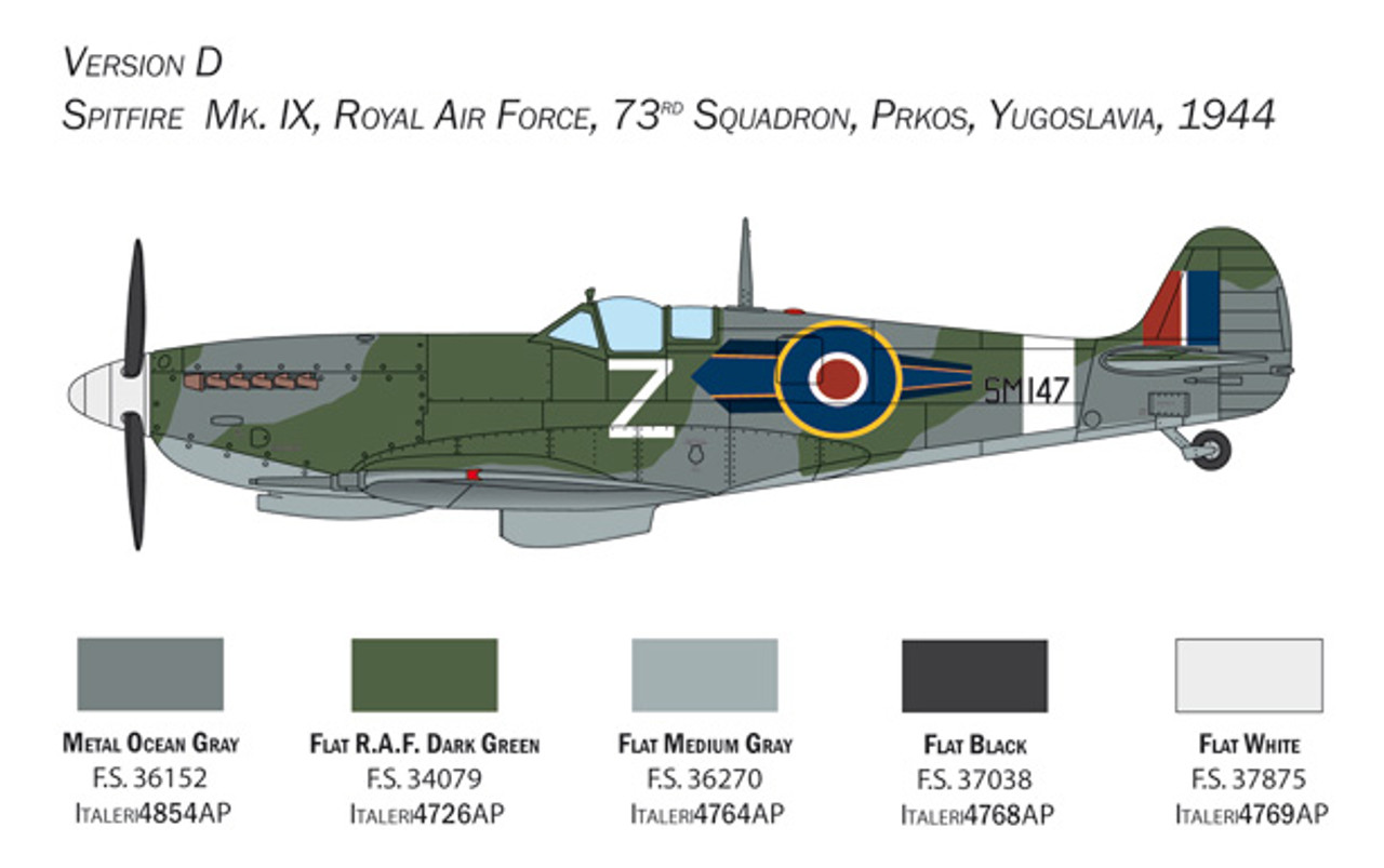 1/48 SPITFIRE MK.IX - ITA2804