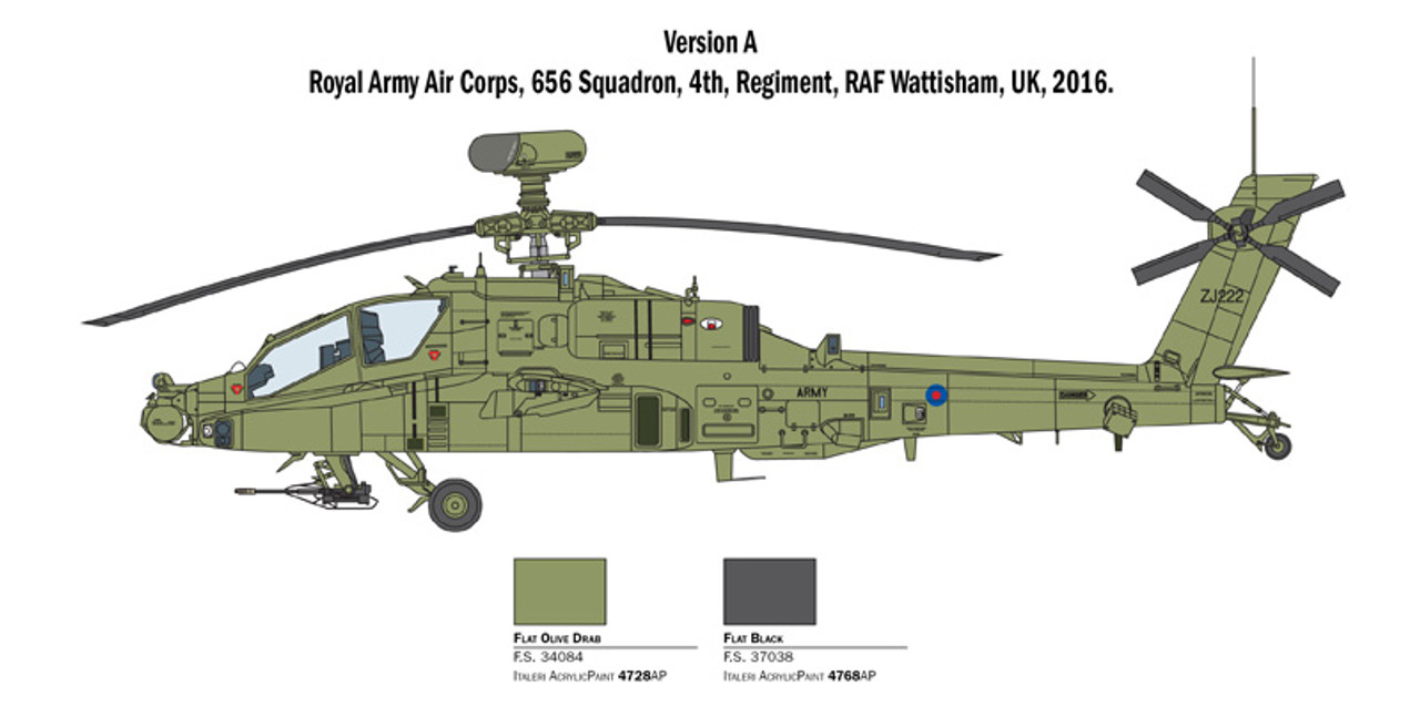 1/48 AH-64D LONGBOW      APACHE - 2748