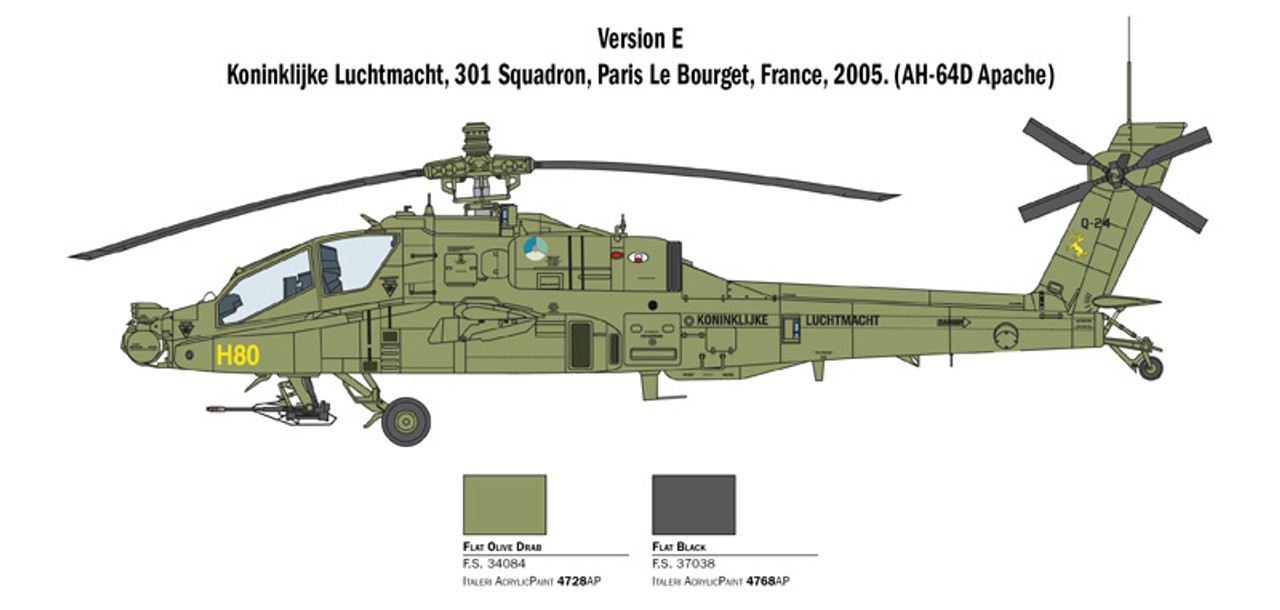 1/48 AH-64D LONGBOW      APACHE - 2748