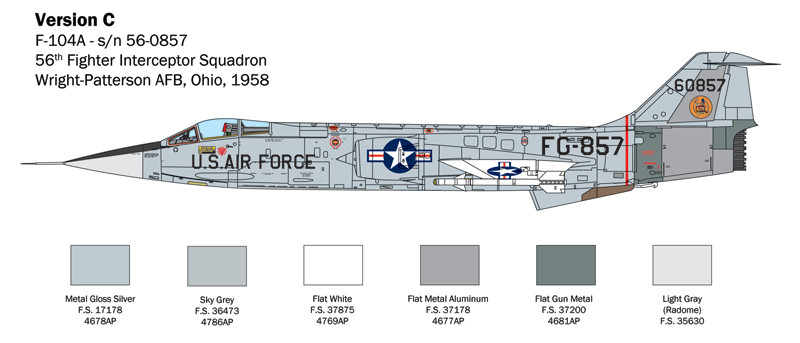 1/32 F-104 A/C 