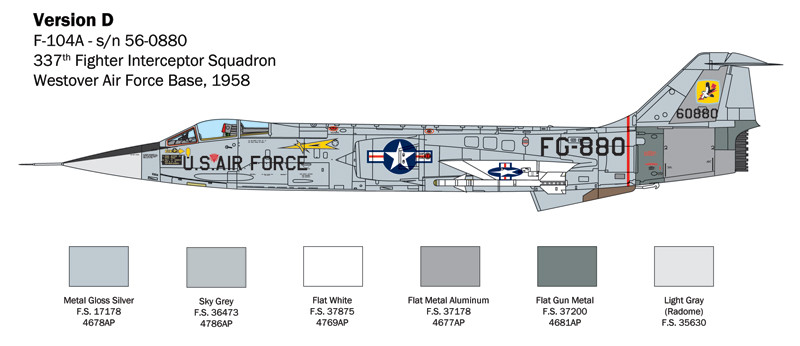 1/32 F-104 A/C 