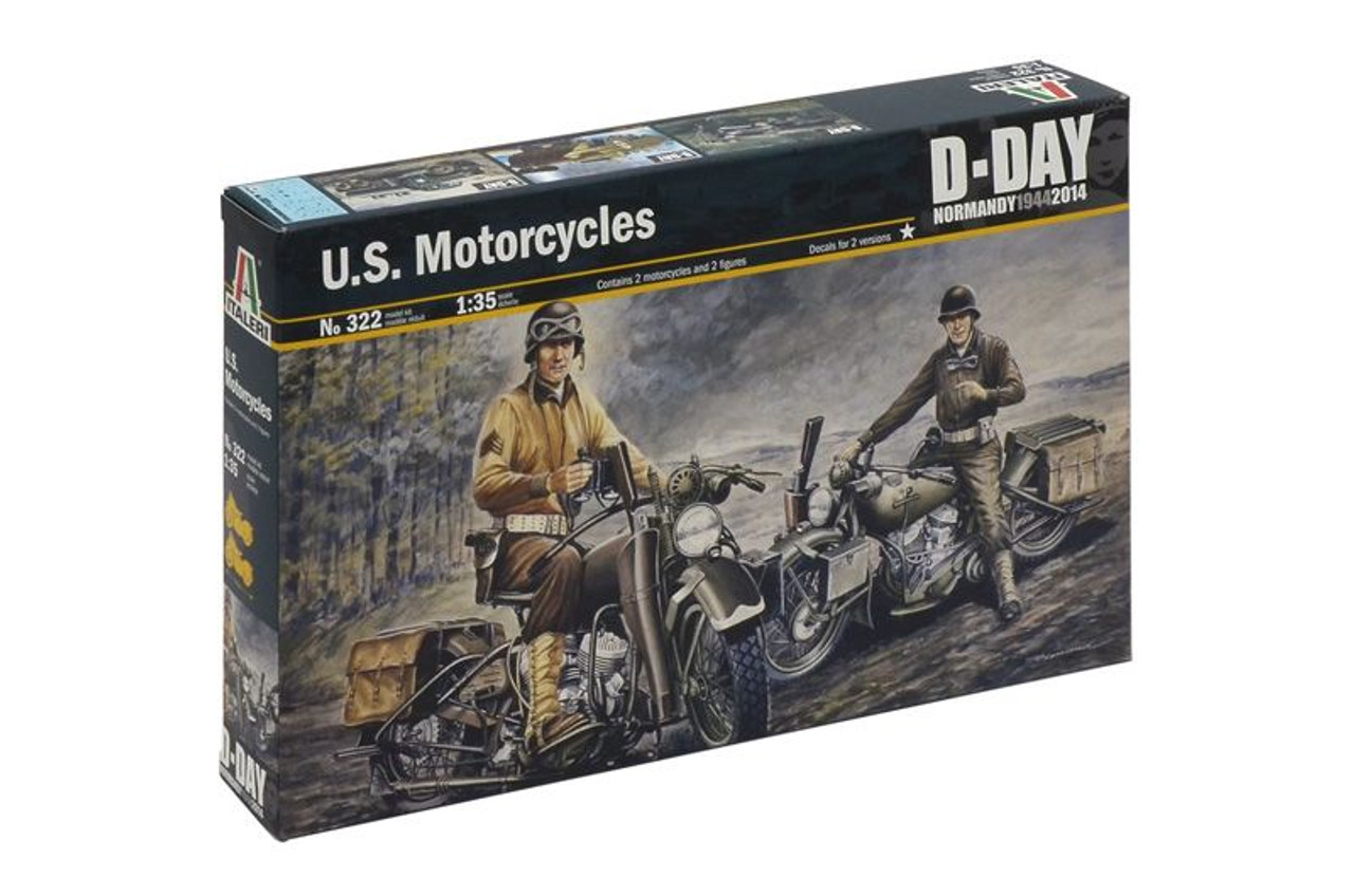 1/35 U.S. MOTORCYCLES WW2 - 0322