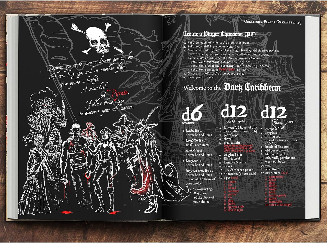 Pirate Borg RPG: Core Rulebook