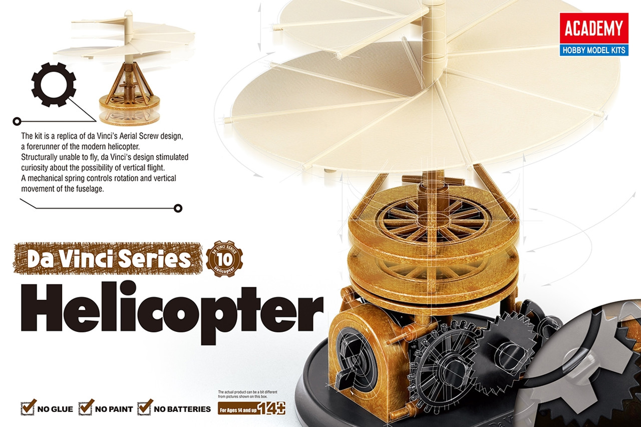 DA VINCI SERIES: HELICOPTER - 18159