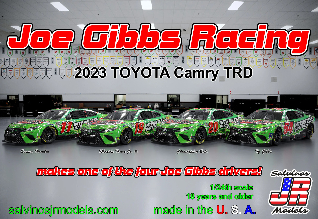 1/24 Joe Gibbs Racing 2023 Toyota Camry "Interstate