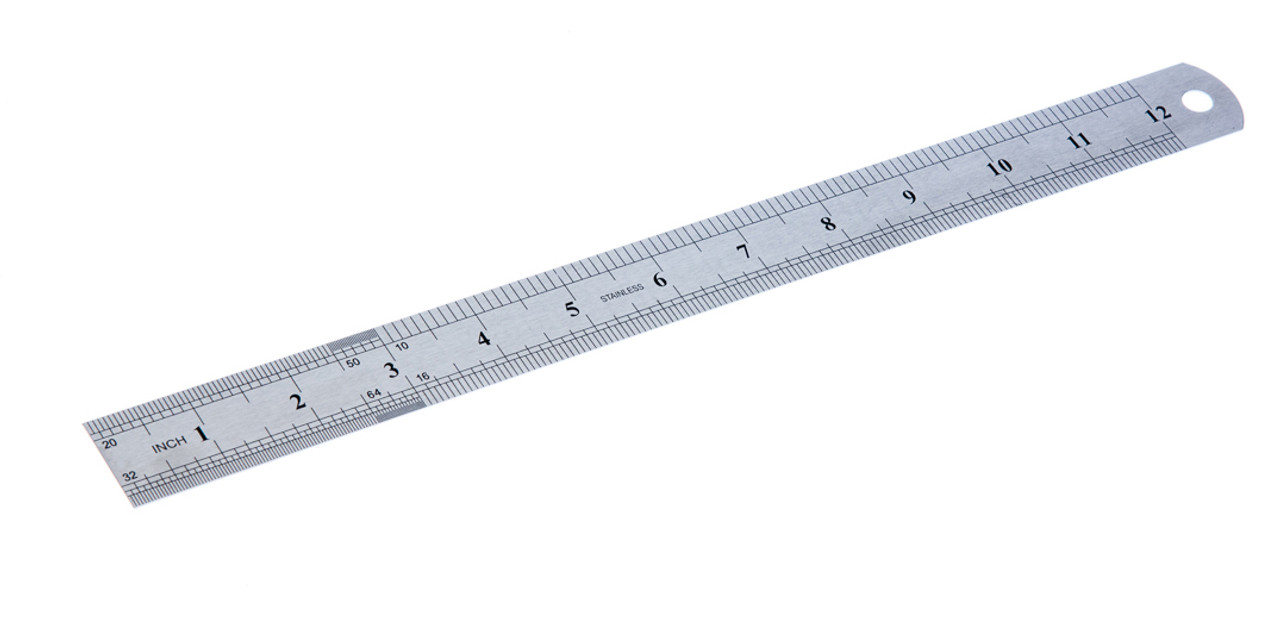 12" Steel Ruler (1.1/4" Wide)