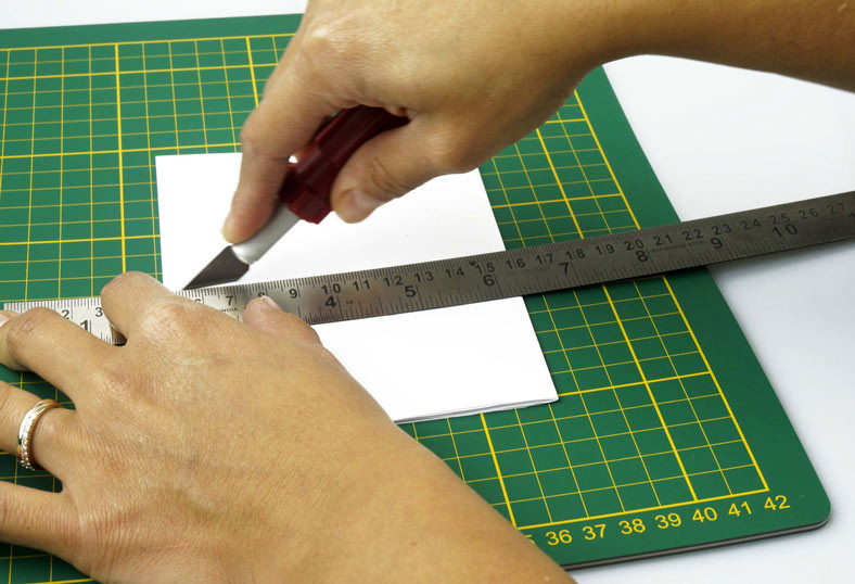 Double Sided Self-Healing Green Cutting Mat - 18" x 12"
