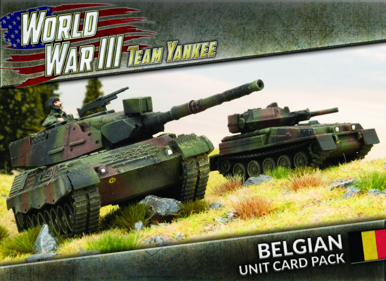 Belgian Unit Card Pack - WW309B