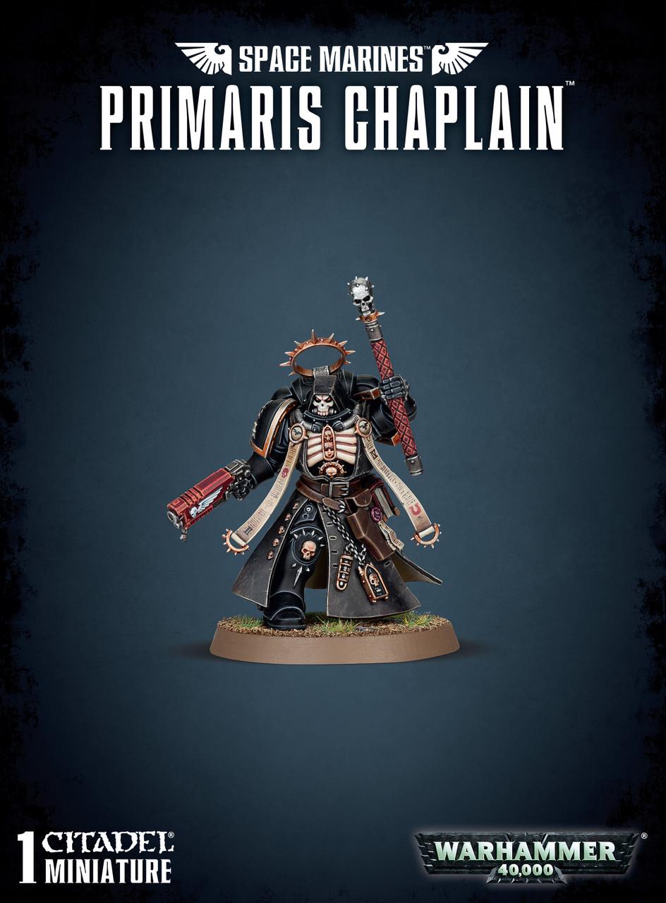 GW48-62 SPACE MARINES PRIMARIS CHAPLAIN