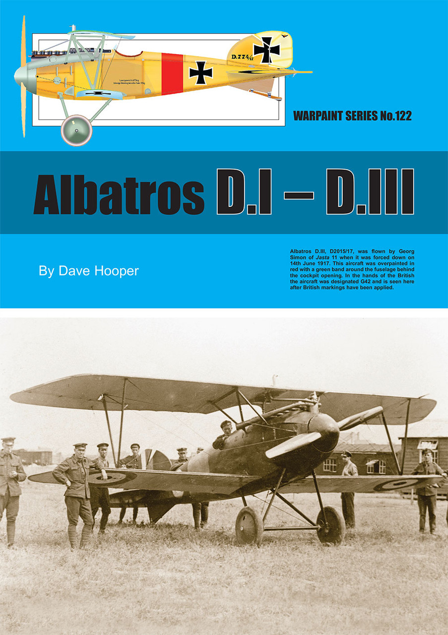 Warpaint No 122 - Albatros D.1 - D.111