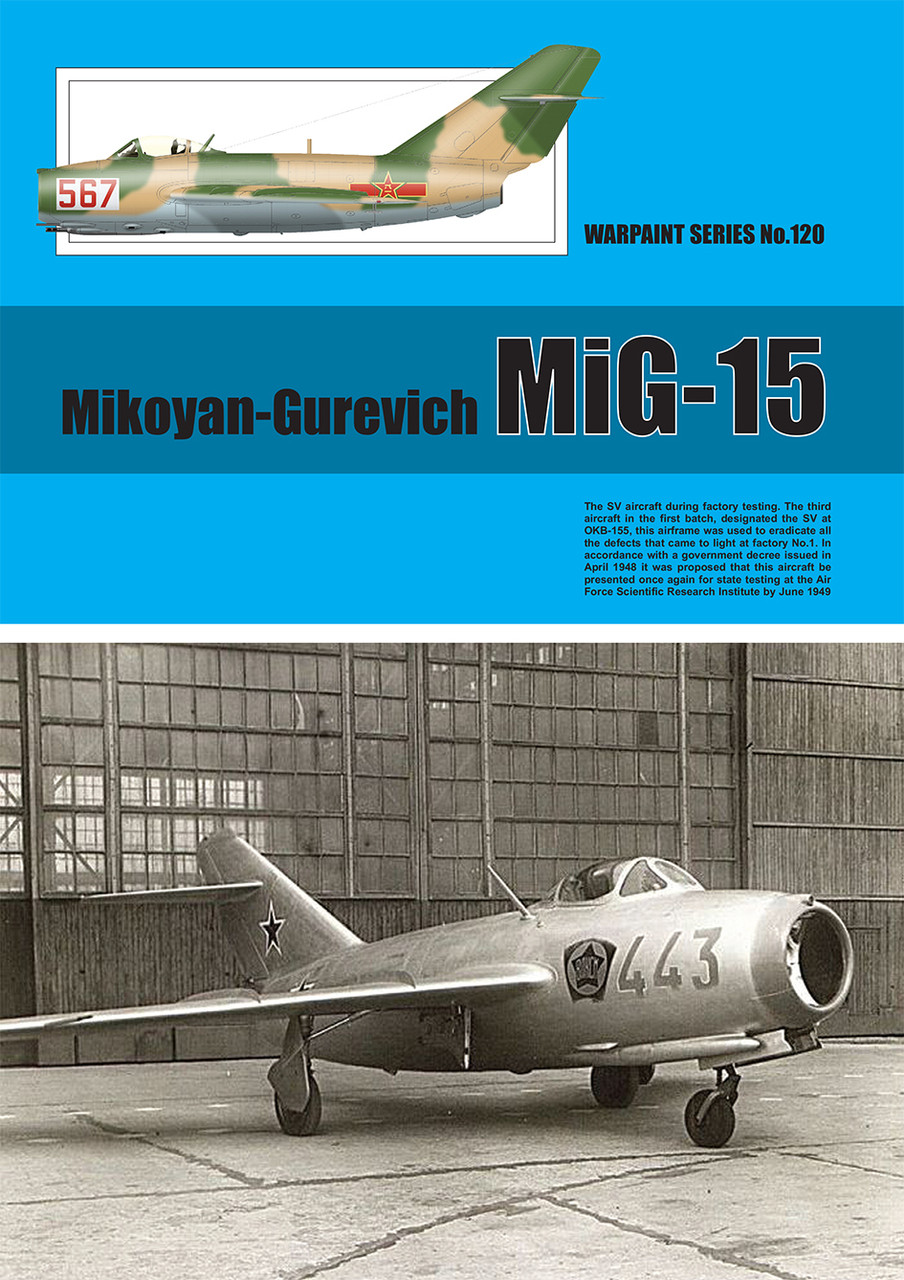 Warpaint No 120 - Mikoyan-Gurevich MIG-15