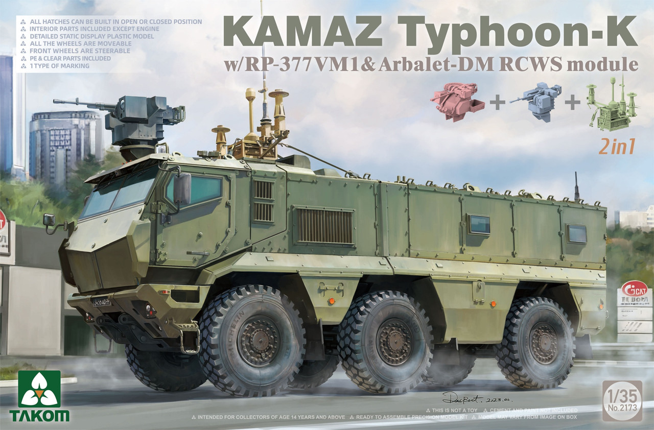 1/35 Typhoon-K with RP-377 VM1 & Arbalet-DM RCWS Module (2in1) - 02173