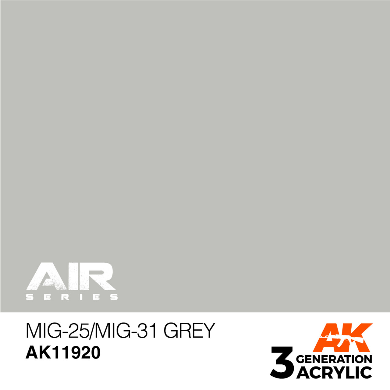 3G Air 120 - MiG-25/MiG-31 Grey - AK11920