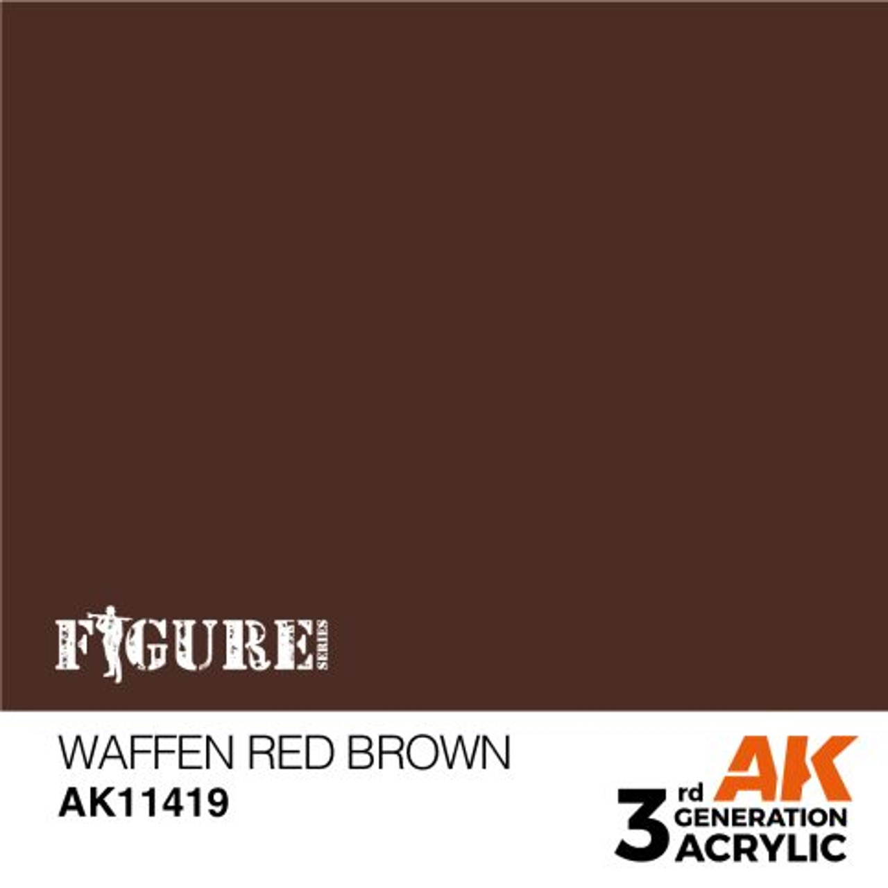 3G FIG 419 - Waffen Red Brown