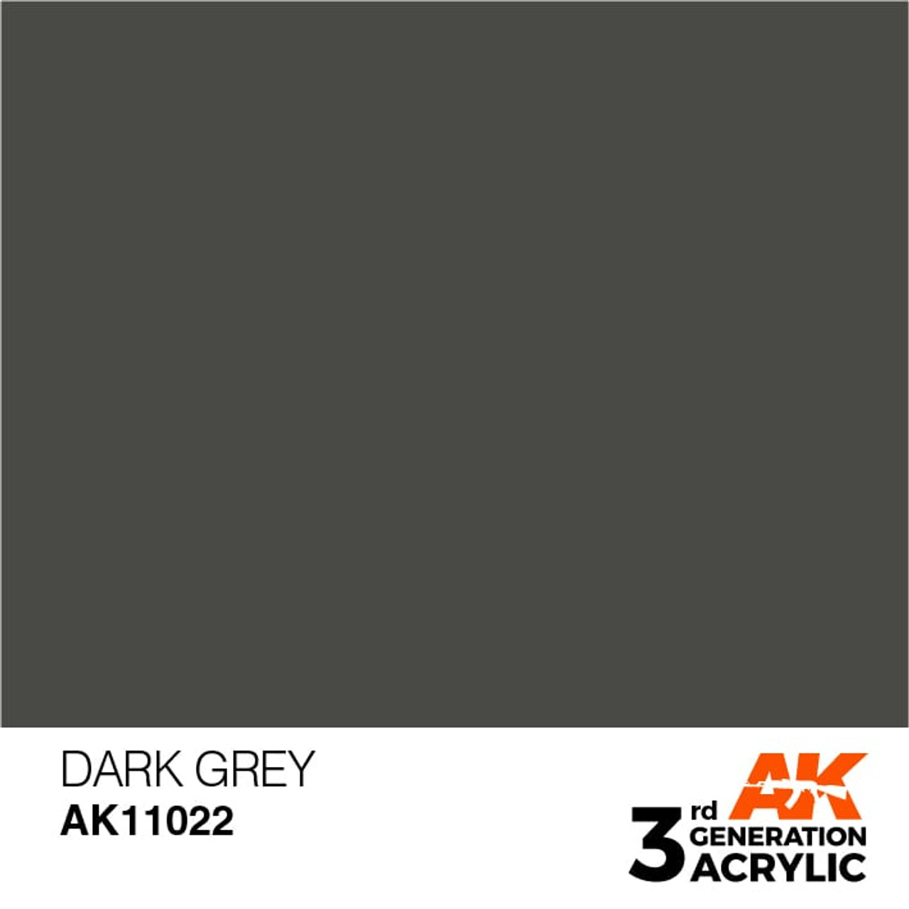 3G 022 -  Dark Grey - AK11022