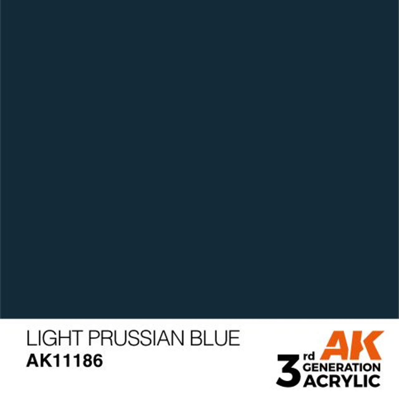 3G 186 -  Light Prussian Blue - AK11186