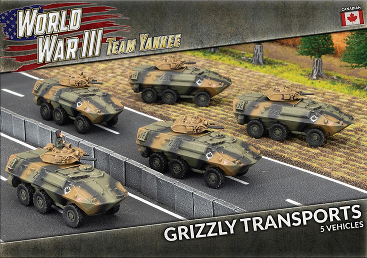 15mm Canadian Grizzly Transports - TCBX04