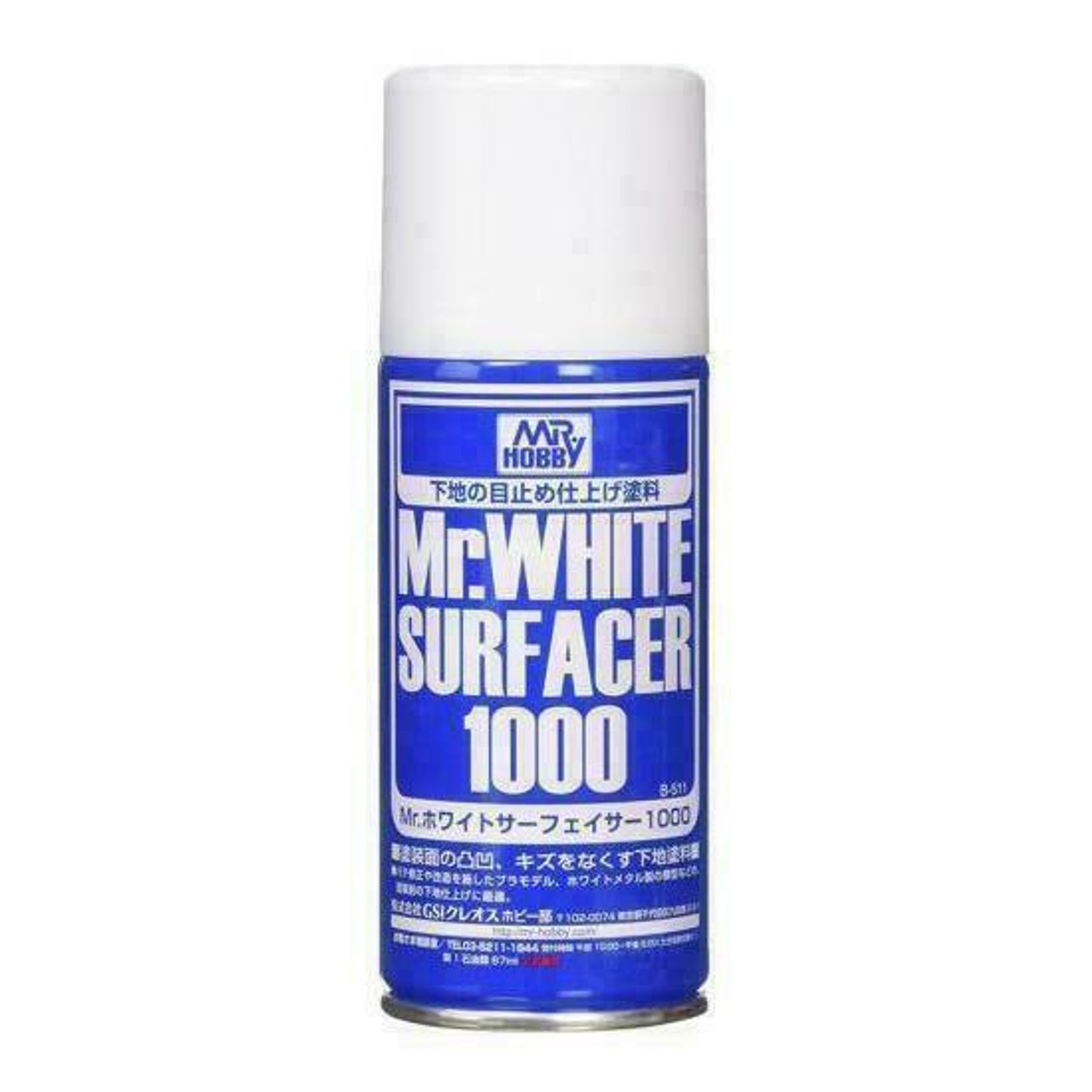 Mr. White Surfacer 1000 Spray, GSI