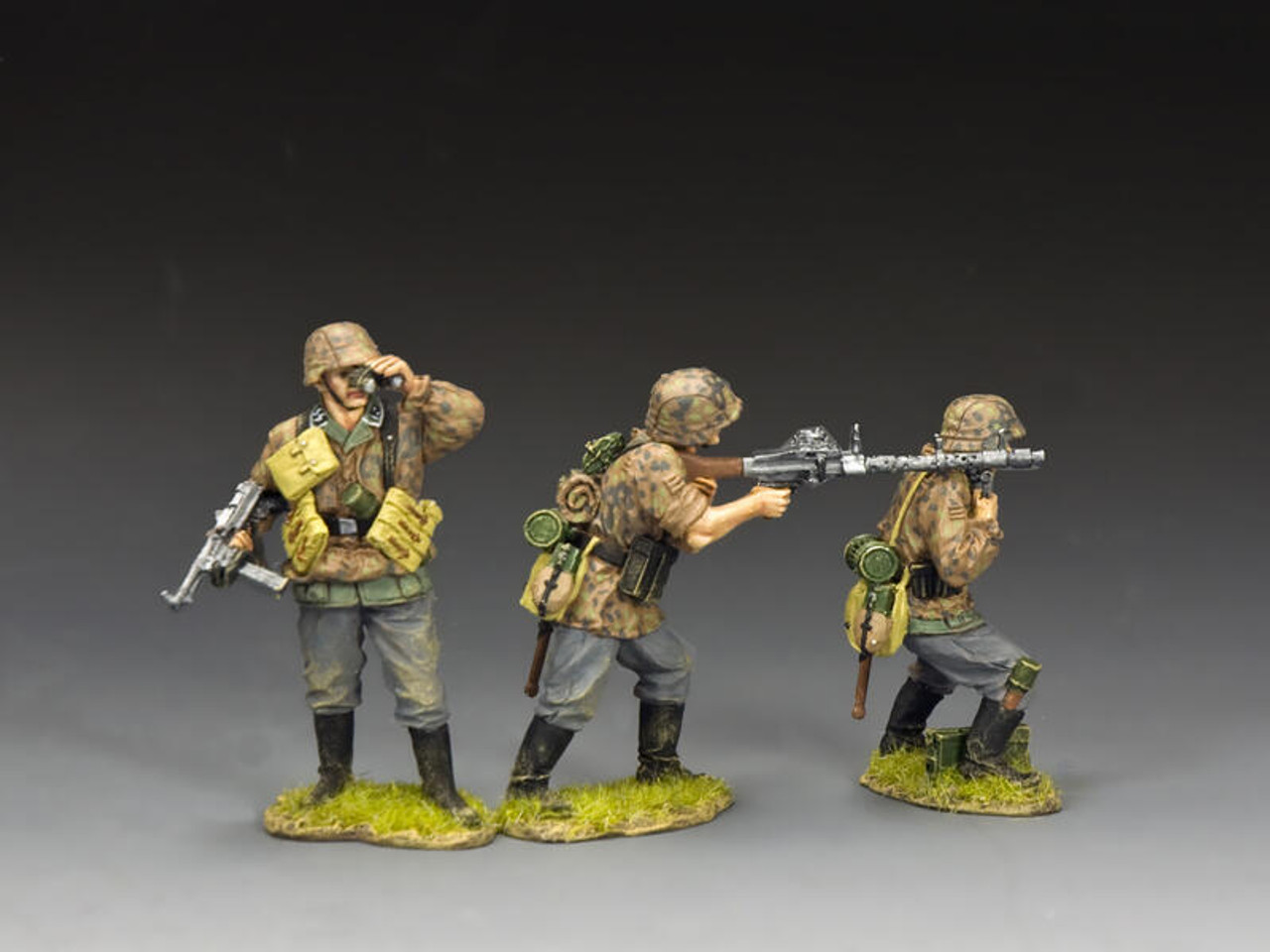 WS393 - MG34 Gun Team (3x figs)