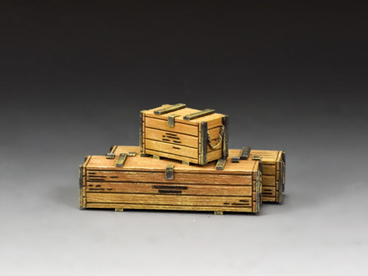 VN161 - Wooden Ammunition & Weapons Crates (Natural Wood Colour)