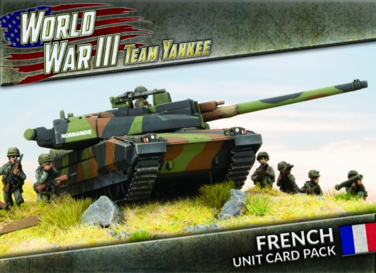 French Unit Card Pack - WW309F