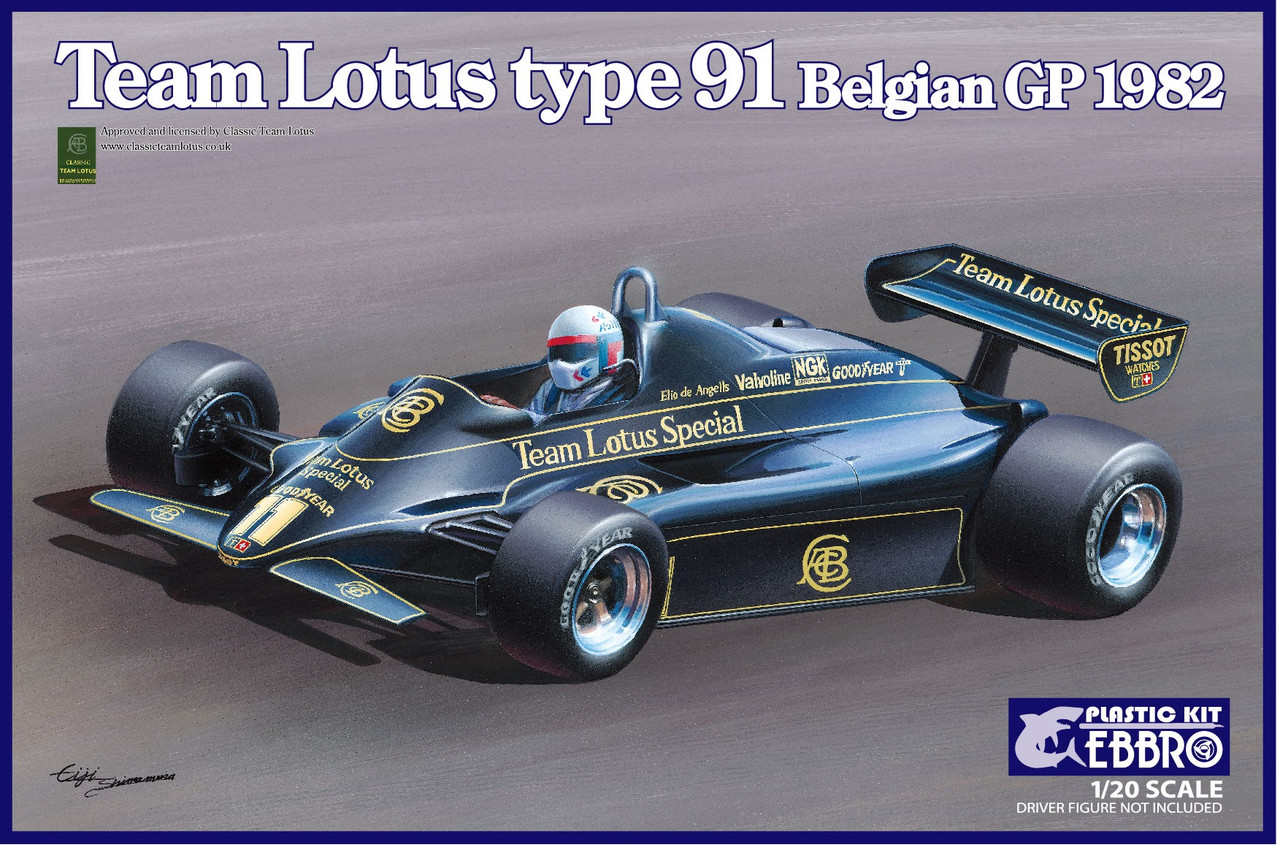 1/20 Team Lotus Type 91 Belgian GP 1982 - 20019