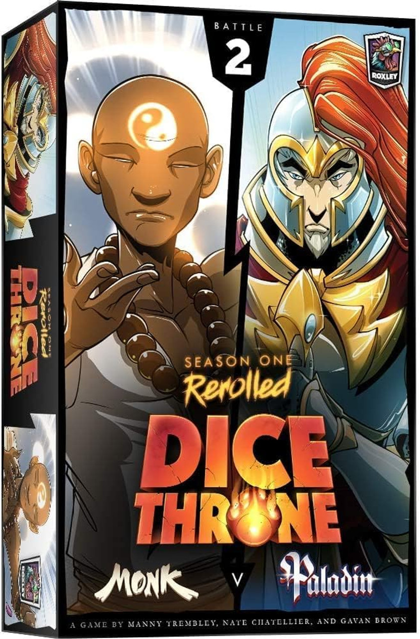 Dice Throne: Season 1 Rerolled - Box 2 - Monk vs Paladin