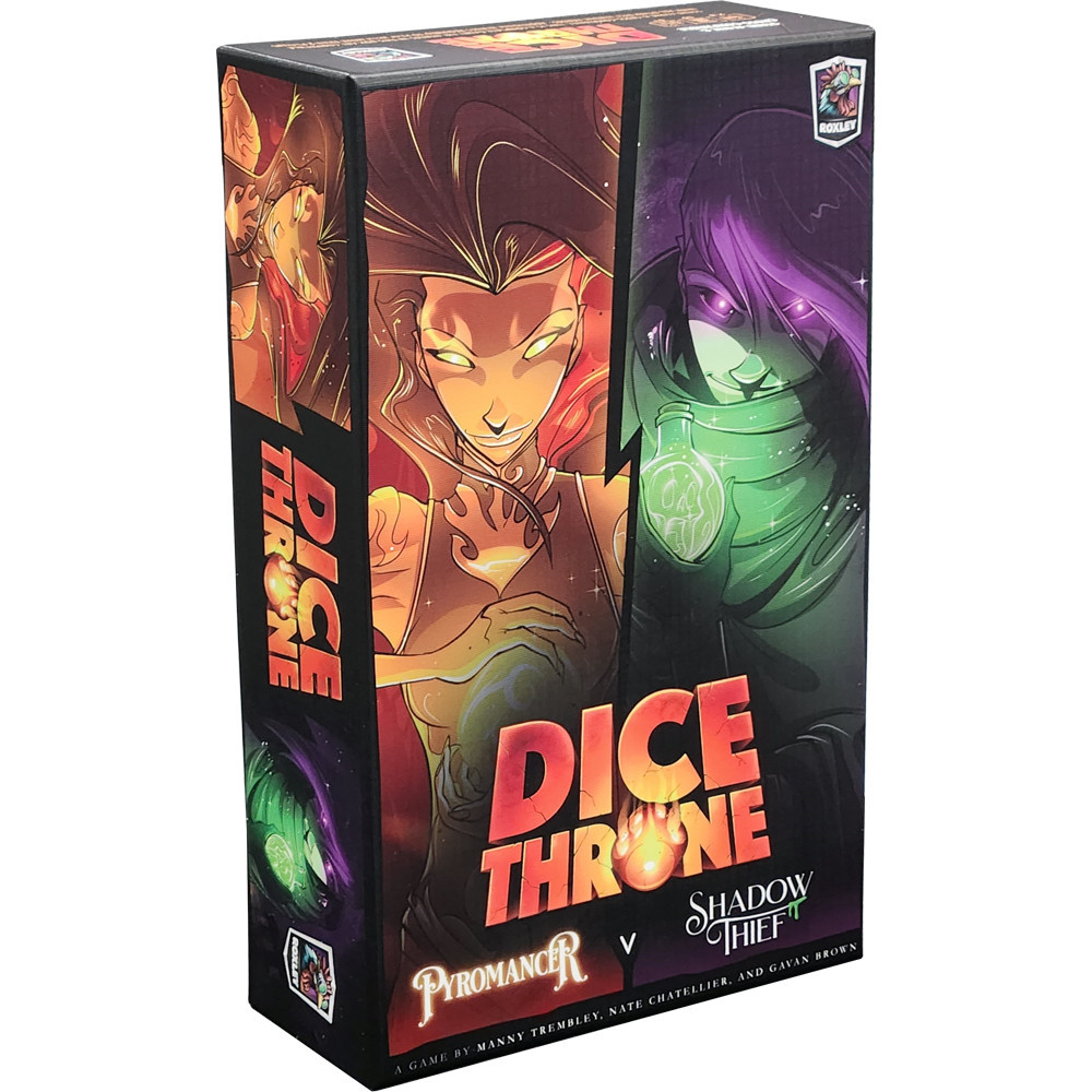 Dice Throne Season 1 Rerolled Box 3 Pyromancer vs. Shadow Thief