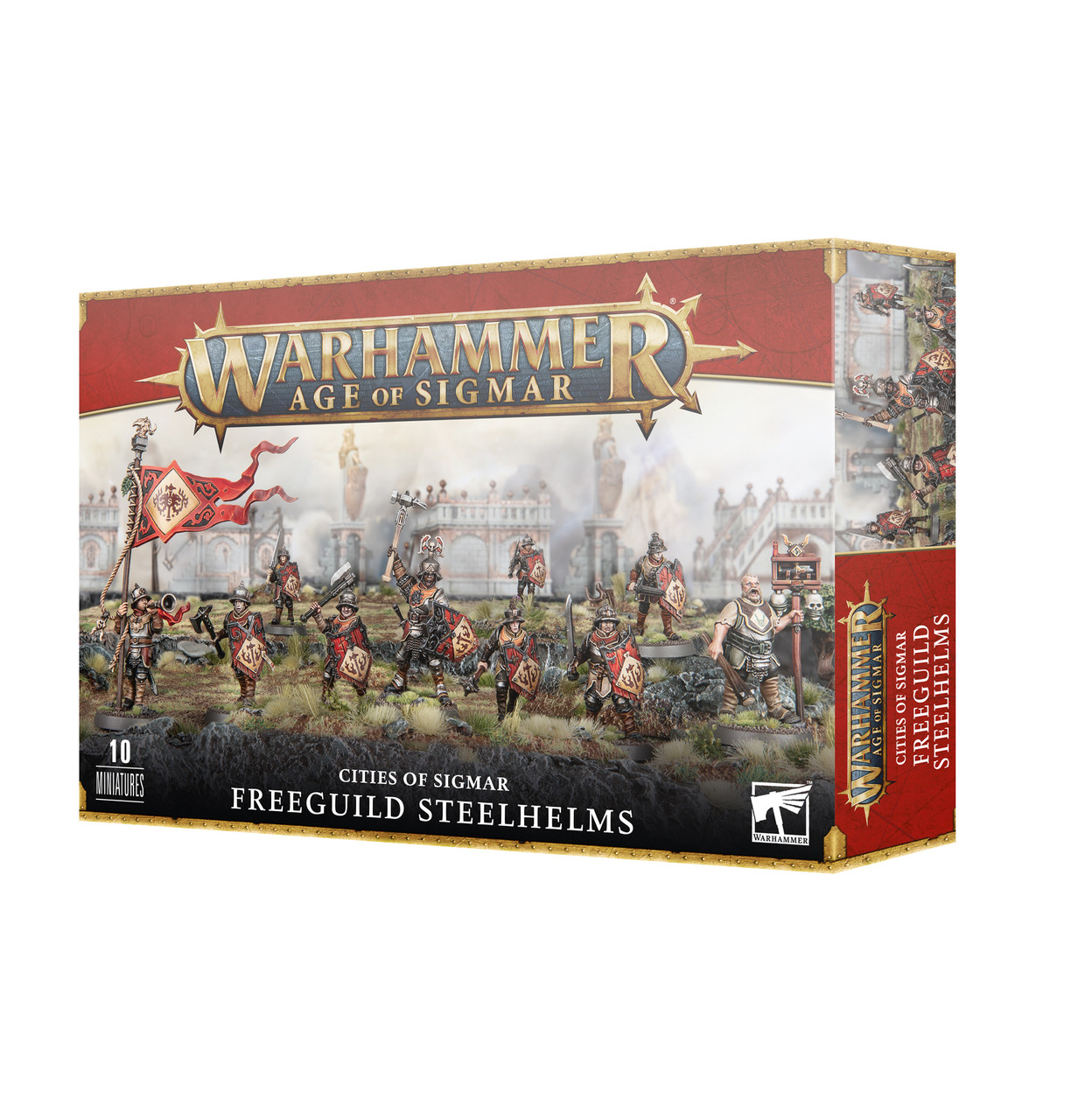 GW86-06 CITIES OF SIGMAR: FREEGUILD STEELHELMS