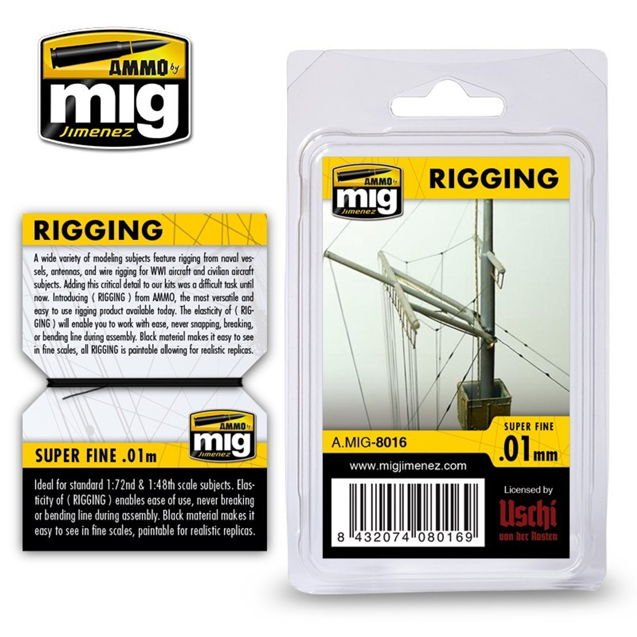 Rigging - Super Fine 0.01 mm