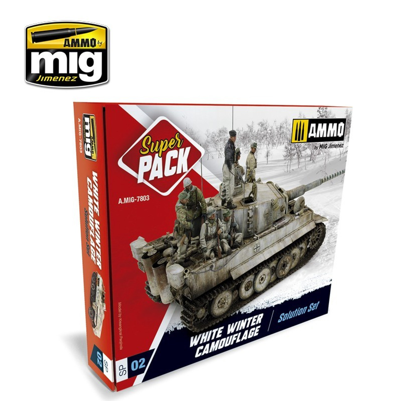 Super Pack: White Winter Camouflage Solution Set