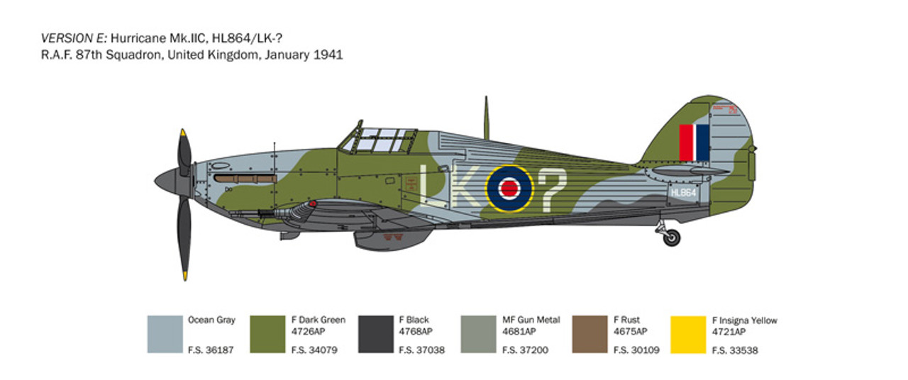 1/48 Hurricane Mk IIC -2828